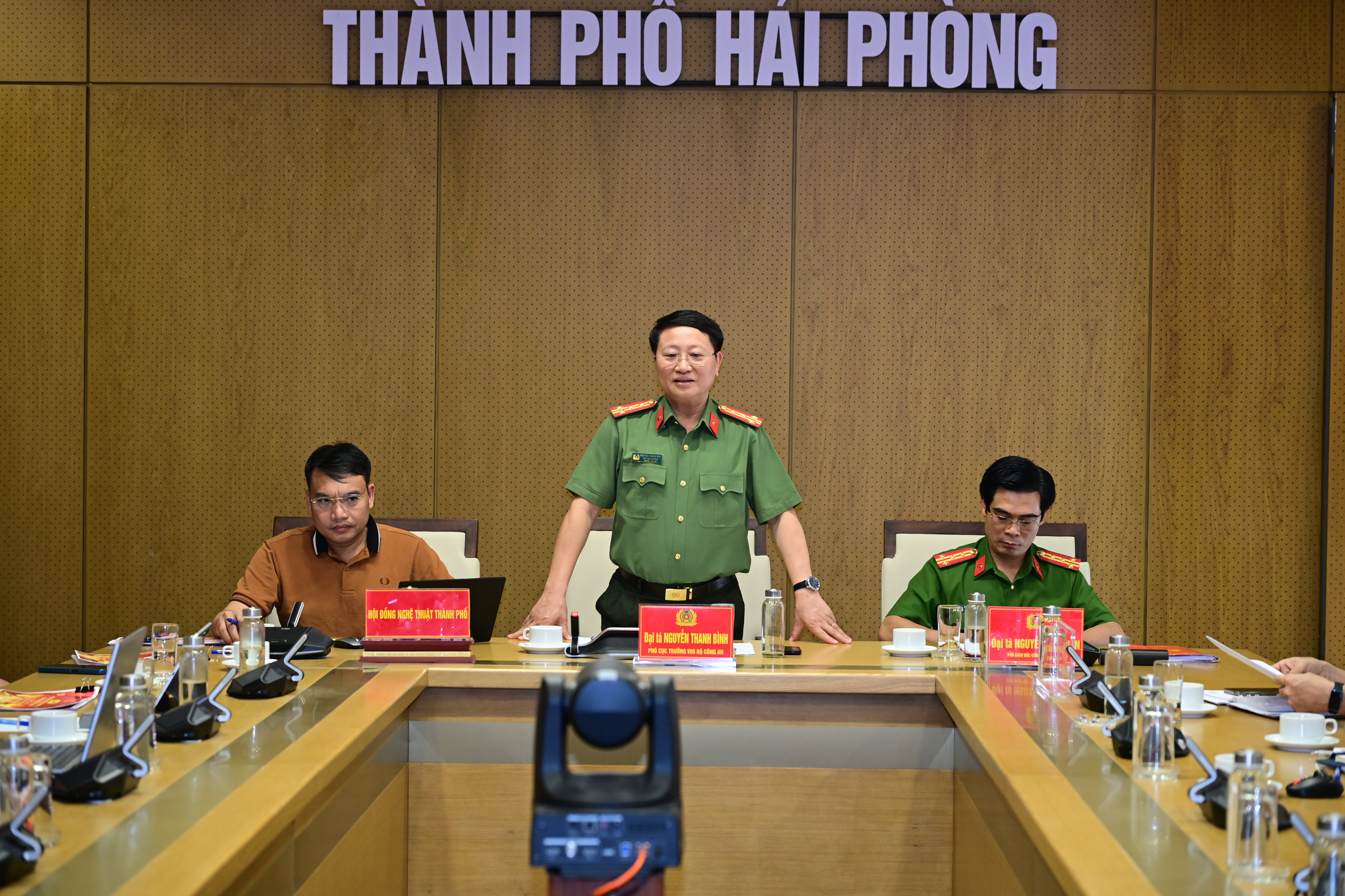 Chuẩn bị chu đáo để tổ chức Chung kết Hội thi lực lượng tham gia bảo vệ ANTT ở cơ sở giỏi toàn quốc lần thứ I, năm 2026 tại thành phố Hải Phòng